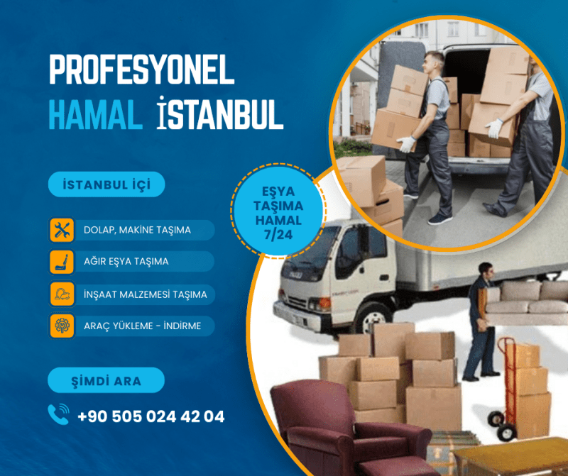 İstanbul profesyonel günlük hamal firması